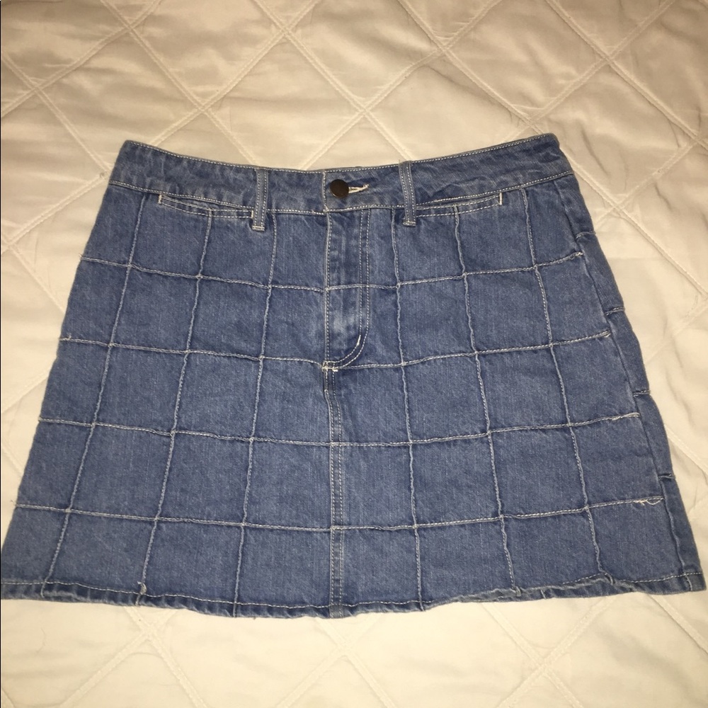 Jean skirt
